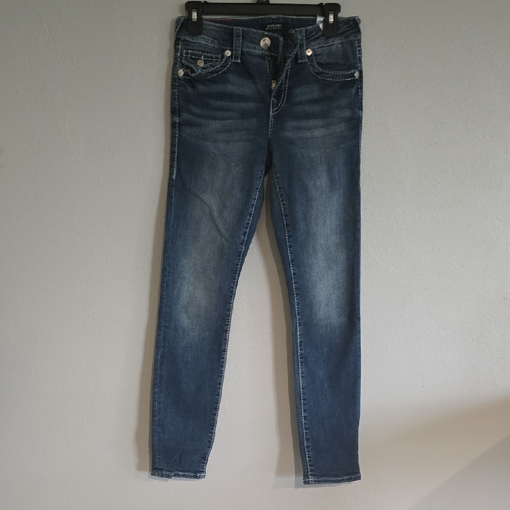 Lucky Brand Blue Skinny Jeans with Tapered Leg